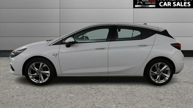 Vauxhall Astra 1.2 Turbo Sri Nav Hatchback Euro KV20DYD White #6