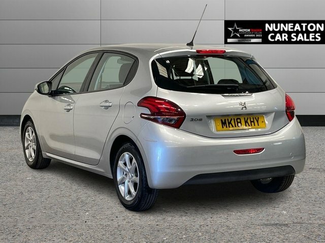 Peugeot 208 1.2 Puretech Active Hatchback Eu MK18KHY Silver #5