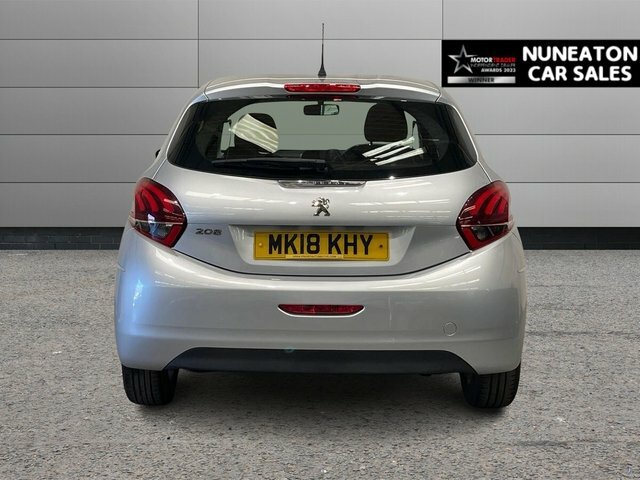 Peugeot 208 1.2 Puretech Active Hatchback Eu MK18KHY Silver #4