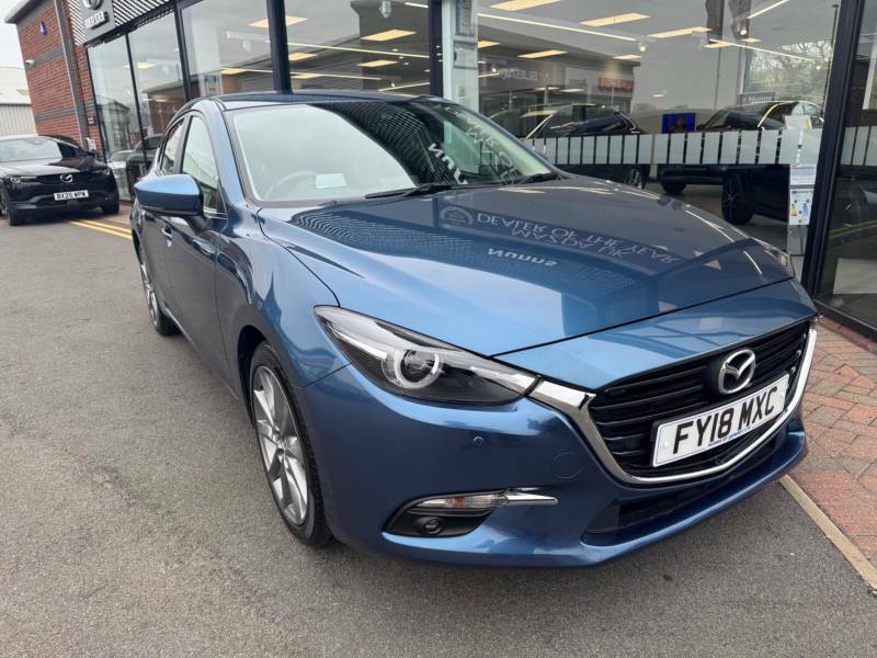 Mazda 3 2.0 Skyactiv-g Sport Nav Euro 6 Ss - 2 FY18MXC Blue #2