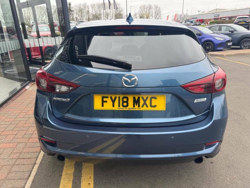 Mazda 3 2.0 Skyactiv-g Sport Nav Euro 6 Ss - 2 FY18MXC Blue #6