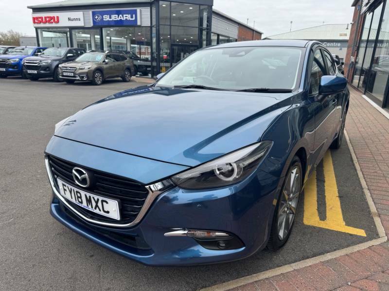 Mazda 3 2.0 Skyactiv-g Sport Nav Euro 6 Ss - 2 FY18MXC Blue #4