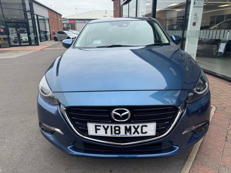 Mazda 3 2.0 Skyactiv-g Sport Nav Euro 6 Ss - 2 FY18MXC Blue #3