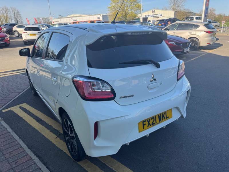 Mitsubishi Mirage 1.2 Design Pro Cvt Euro 6 Ss - 2021 21 White #5
