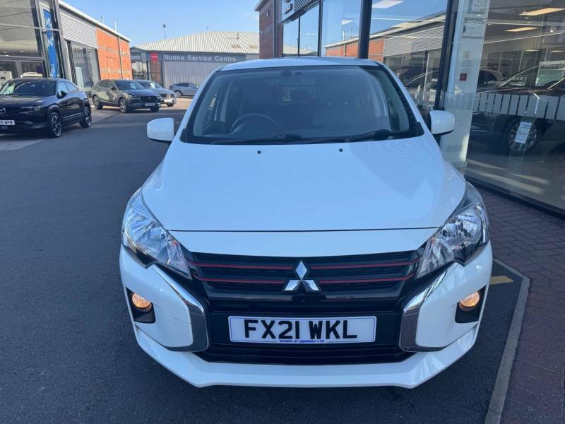 Mitsubishi Mirage 1.2 Design Pro Cvt Euro 6 Ss - 2021 21 White #3