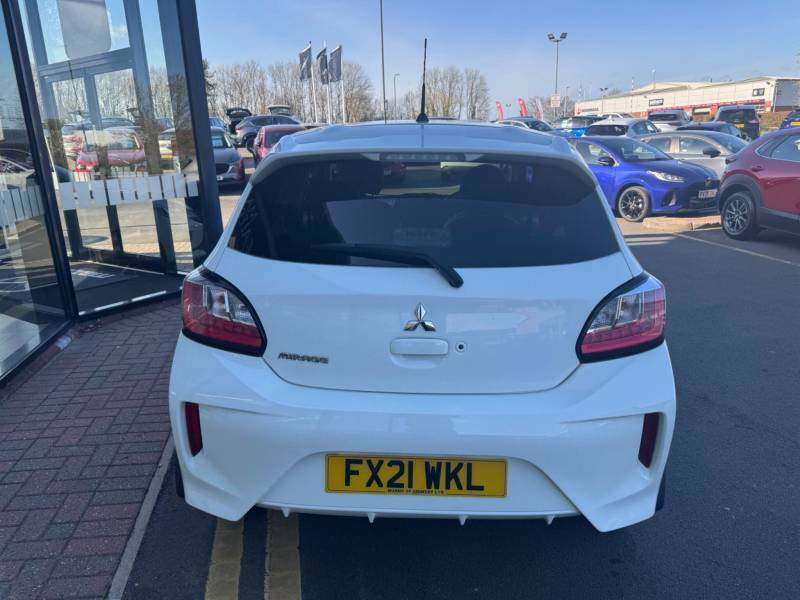 Mitsubishi Mirage 1.2 Design Pro Cvt Euro 6 Ss - 2021 21 White #6