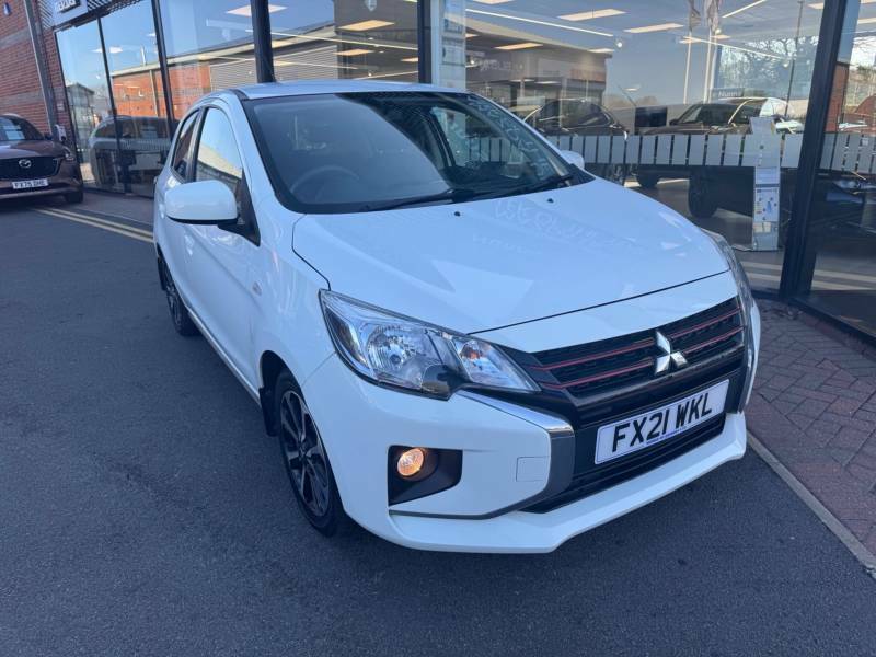Mitsubishi Mirage 1.2 Design Pro Cvt Euro 6 Ss - 2021 21 White #2