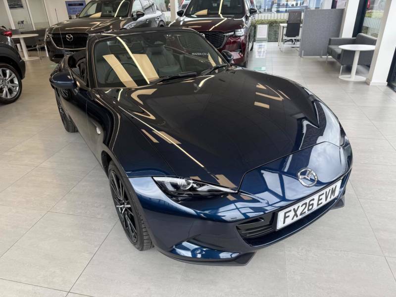 Mazda MX-5 2.0 Skyactiv-g Exclusive-line Roadster Euro 6 Ss Blue