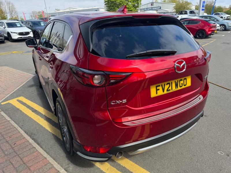 Mazda CX-5 2.0 Skyactiv-g Gt Sport Euro 6 Ss - 20 FV21WGO Red #5