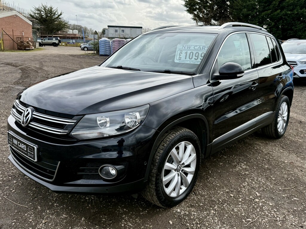 Volkswagen Tiguan 2.0 Tdi Bluemotion Tech Match 2015 AJ14DAW Black #3
