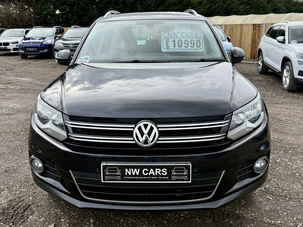 Volkswagen Tiguan 2.0 Tdi Bluemotion Tech Match 2015 AJ14DAW Black #2