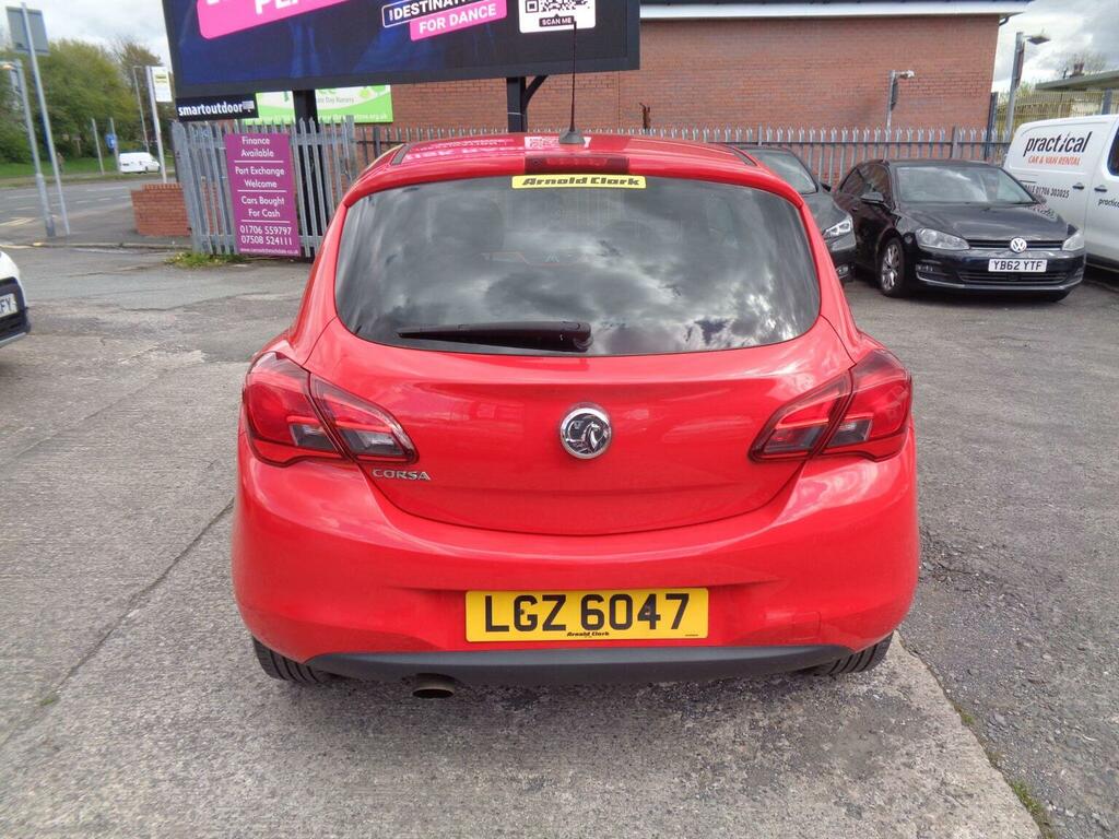 Vauxhall Corsa Hatchback 1.4I Ecotec Sport Euro 6 201868 LGZ6047 Red #4