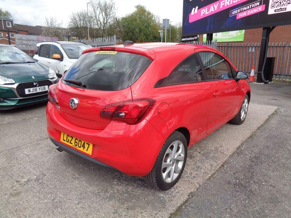 Vauxhall Corsa Hatchback 1.4I Ecotec Sport Euro 6 201868 LGZ6047 Red #3