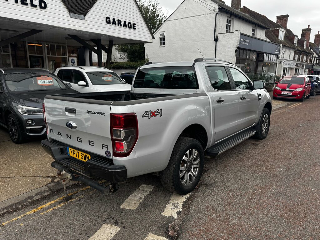 Ford Ranger 3.2 Tdci Wildtrak Pickup Double Cab Aut YP17SWN Silver #3