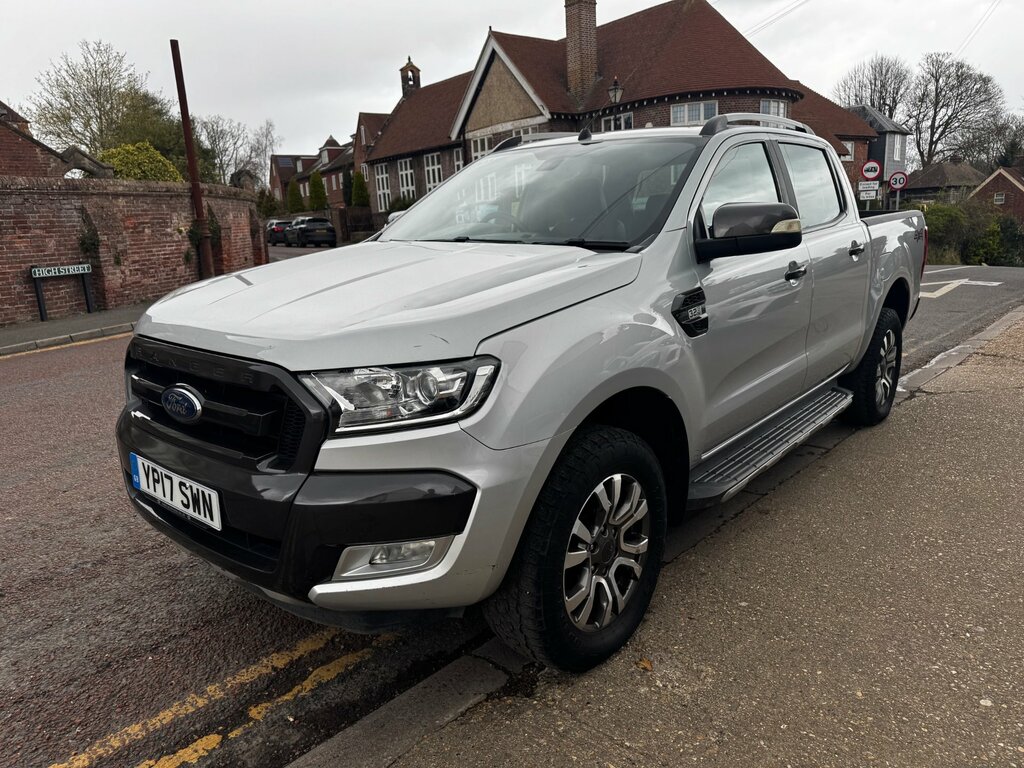 Ford Ranger 3.2 Tdci Wildtrak Pickup Double Cab Aut YP17SWN Silver #5