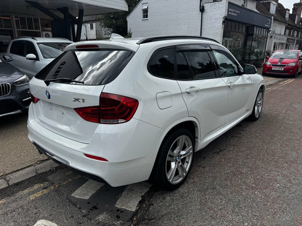 BMW X1 X1 Sdrive18i M Sport White #3