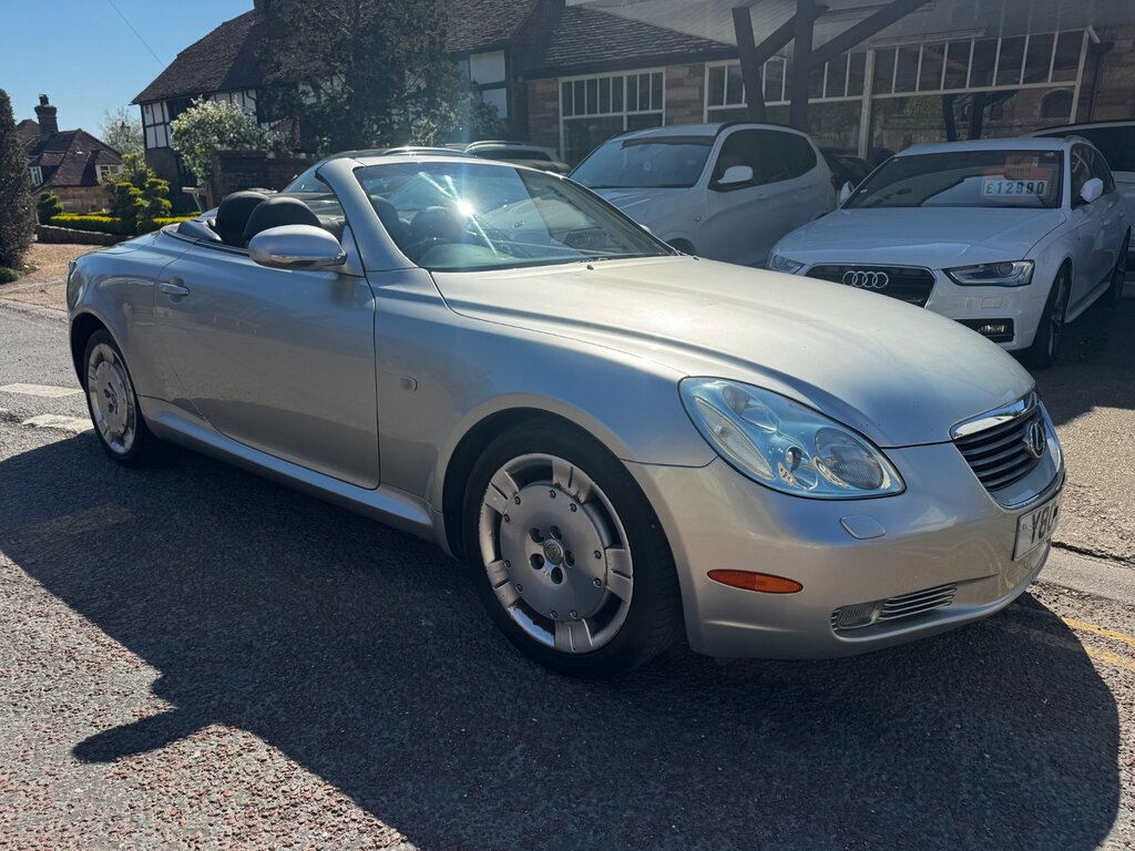 Lexus SC 4.3 430 Convertible 287 Gkm Silver