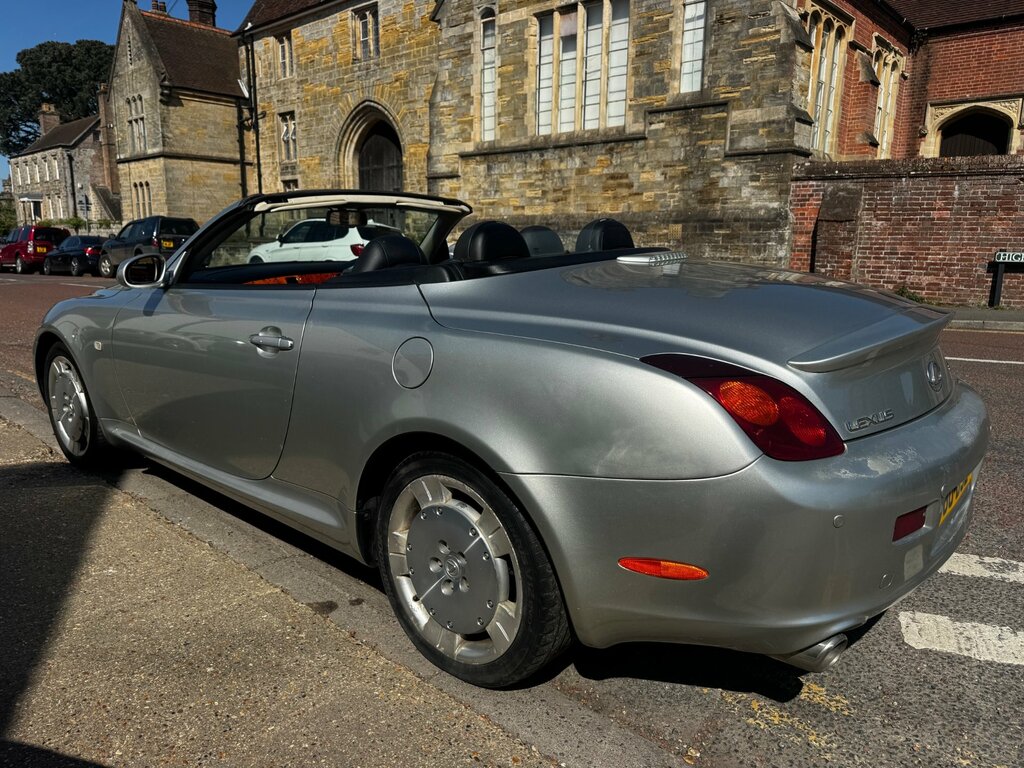 Lexus SC 4.3 430 Convertible 287 Gkm Silver #4