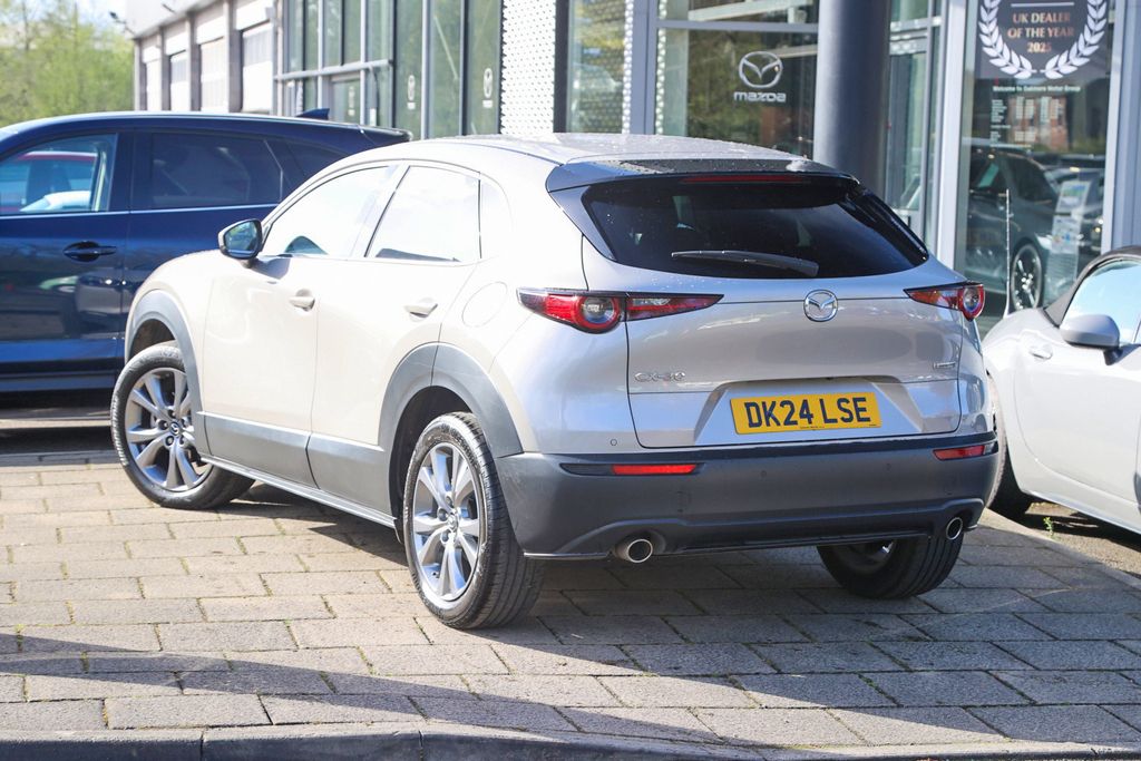 Mazda CX-30 2.0 E-skyactiv G Mhev Exclusive-line Silver #3