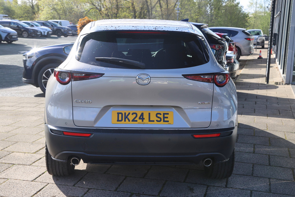 Mazda CX-30 2.0 E-skyactiv G Mhev Exclusive-line Silver #4