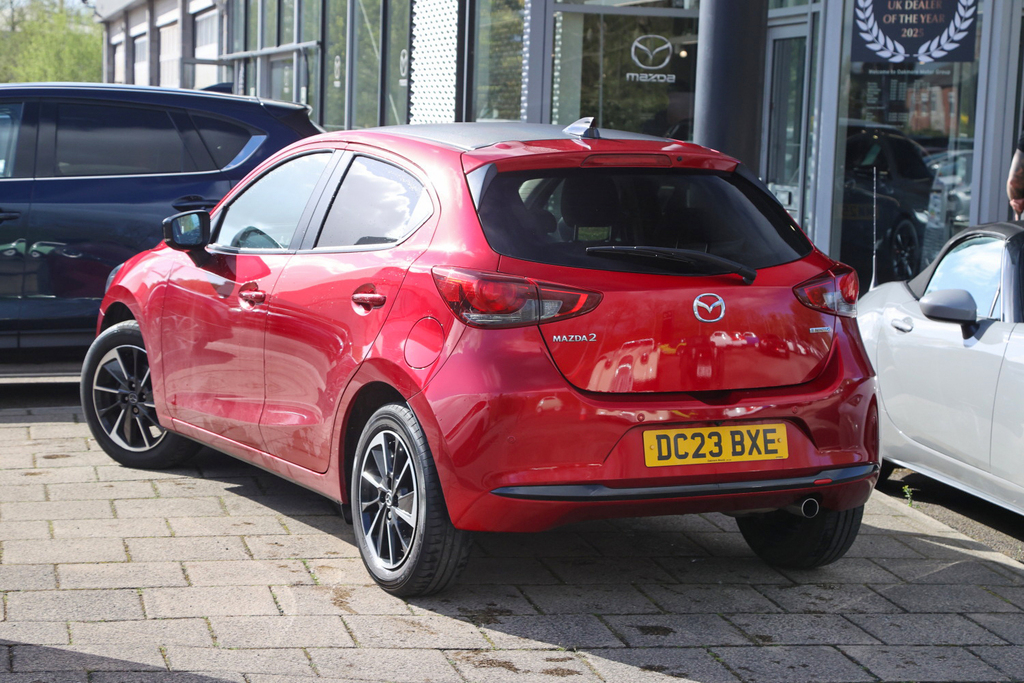 Mazda 2 1.5 E-skyactiv G Mhev 115 Homura Aka DC23BXE Red #3