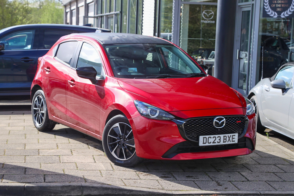 Mazda 2 1.5 E-skyactiv G Mhev 115 Homura Aka Red