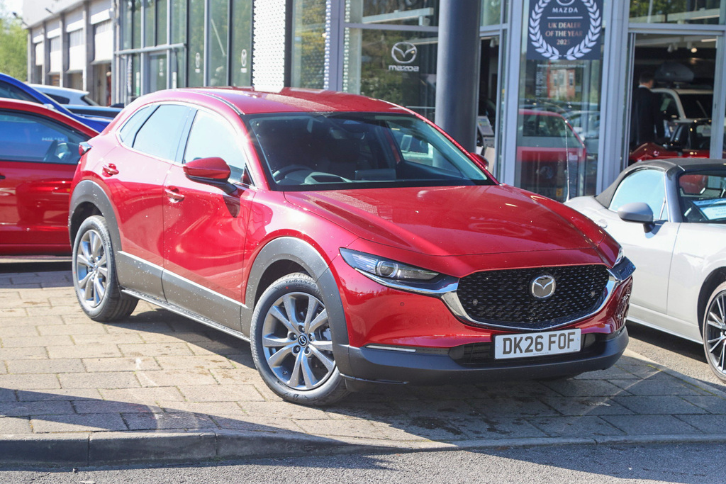 Mazda CX-30 2.5 E-skyactiv G Mhev 140 Exclusive-line Red