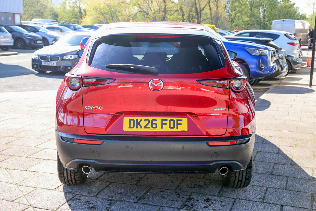 Mazda CX-30 2.5 E-skyactiv G Mhev 140 Exclusive-line DK26FOF Red #4
