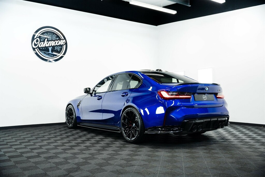 BMW M3 Saloon SL74PWX Blue #6