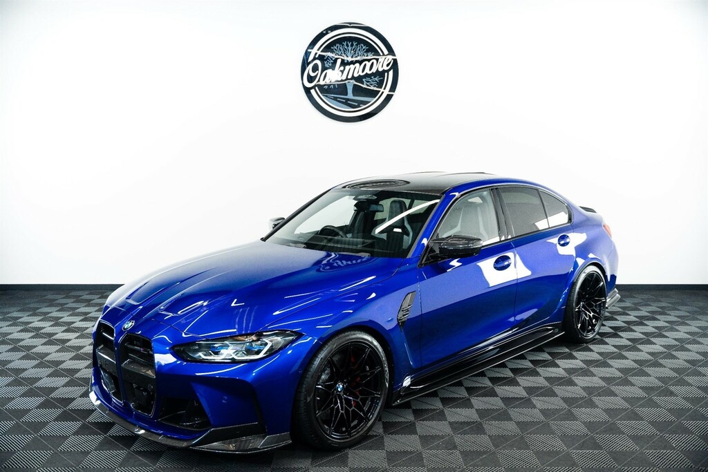 BMW M3 Saloon SL74PWX Blue #2