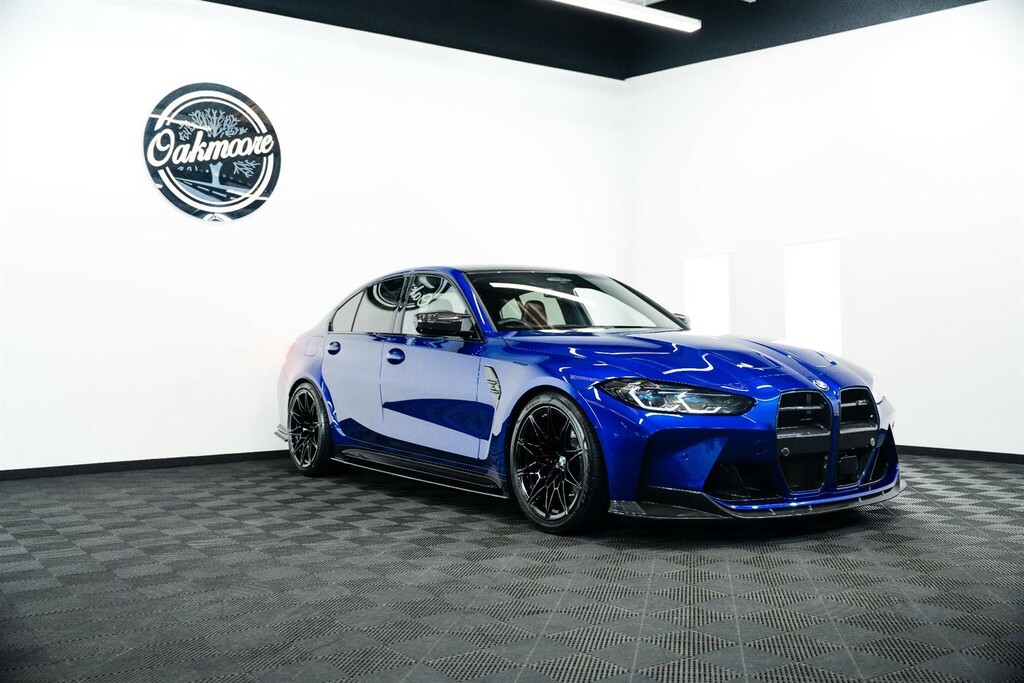 BMW M3 Saloon SL74PWX Blue #5