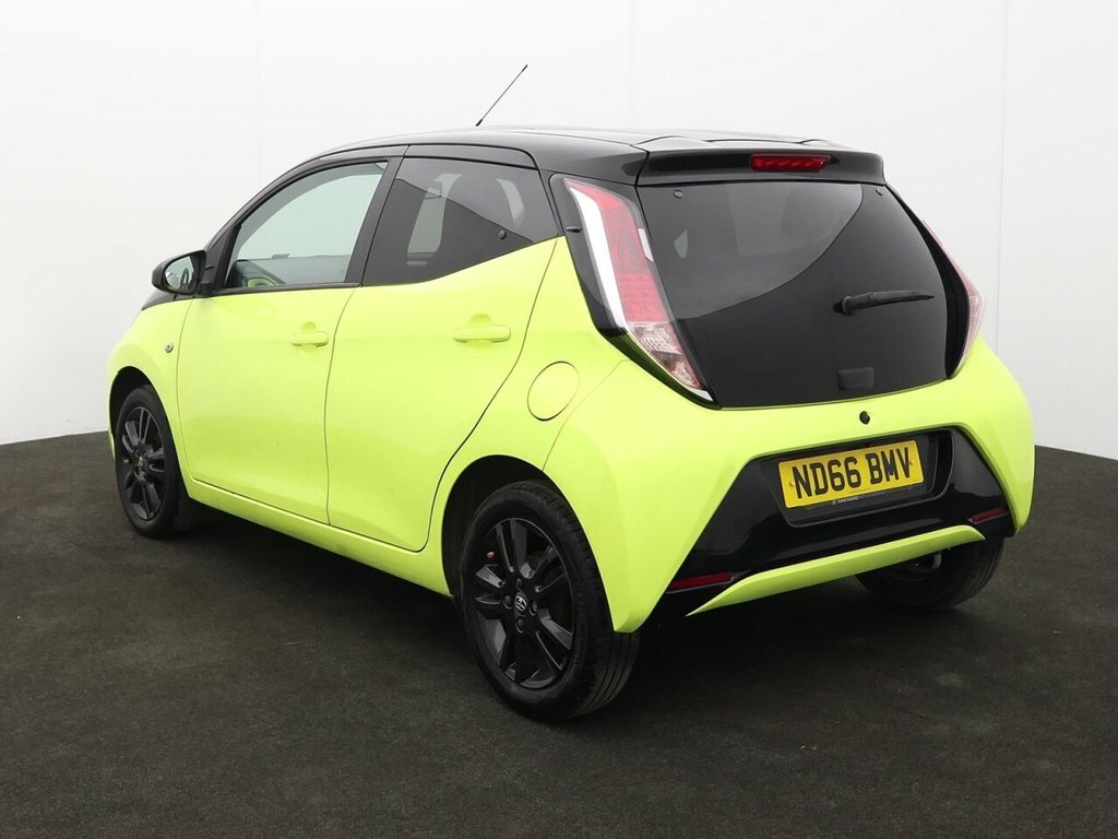 Toyota Aygo Hatchback ND66BMV Yellow #5