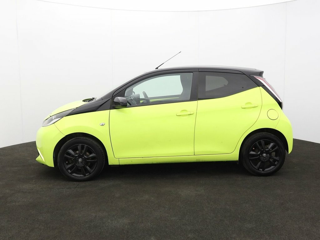 Toyota Aygo Hatchback ND66BMV Yellow #4
