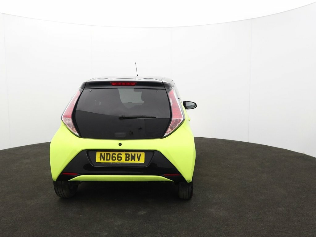 Toyota Aygo Hatchback ND66BMV Yellow #6