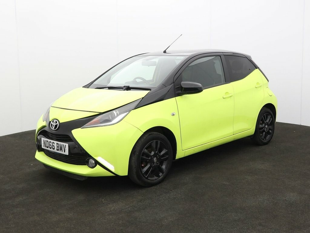 Toyota Aygo Hatchback ND66BMV Yellow #3