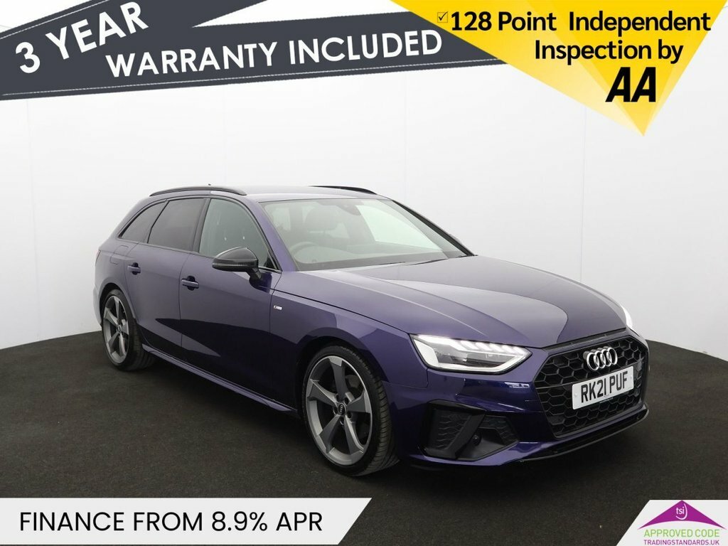 Audi A4 Avant 2L Black Edition Blue
