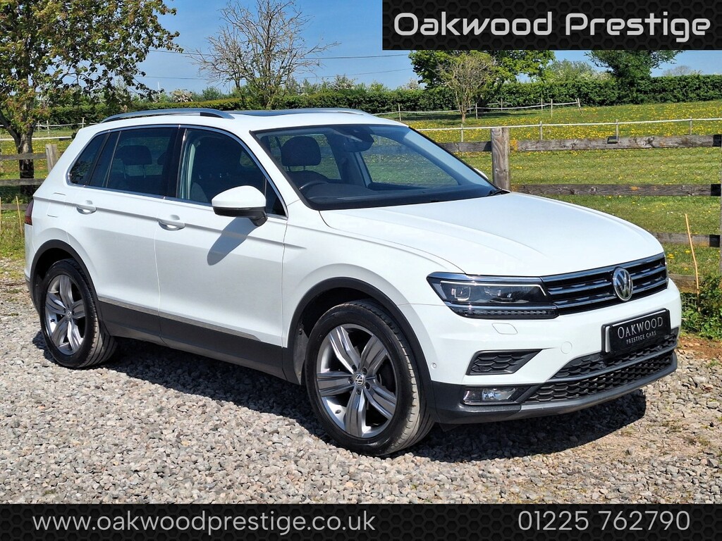 Volkswagen Tiguan Suv 2.0 Tdi Bluemotion Tech Sel 201717 White
