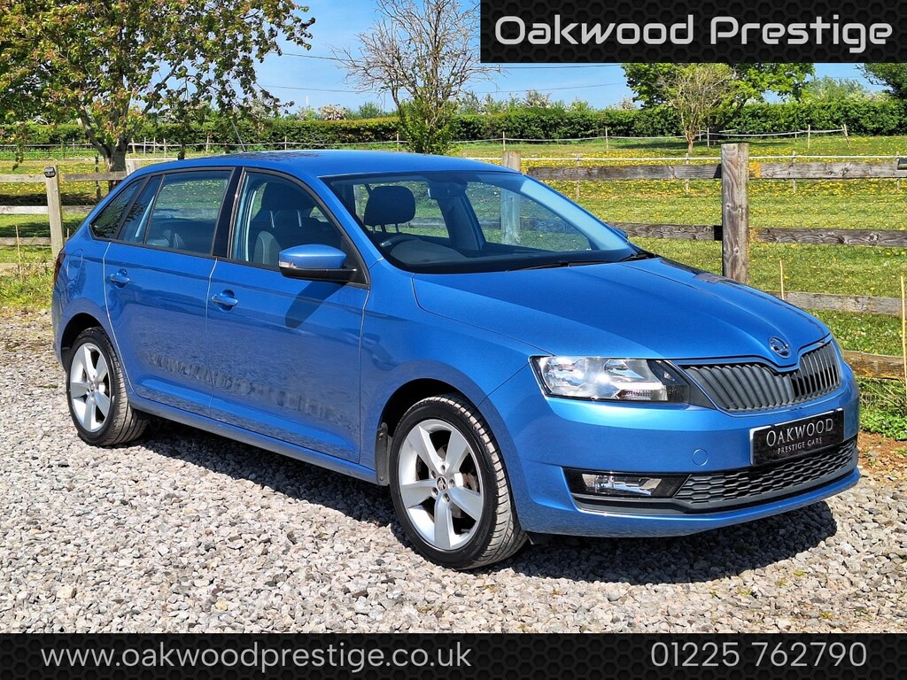 Skoda Rapid Spaceback Hatchback 1.0 Tsi Se Tech 201767 Blue