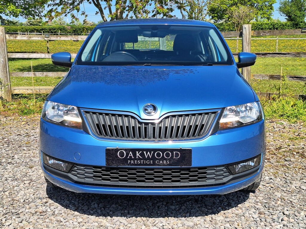 Skoda Rapid Spaceback Hatchback 1.0 Tsi Se Tech 201767 Blue #6