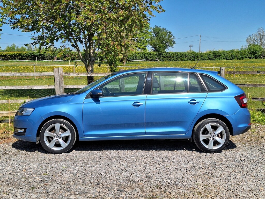 Skoda Rapid Spaceback Hatchback 1.0 Tsi Se Tech 201767 Blue #2
