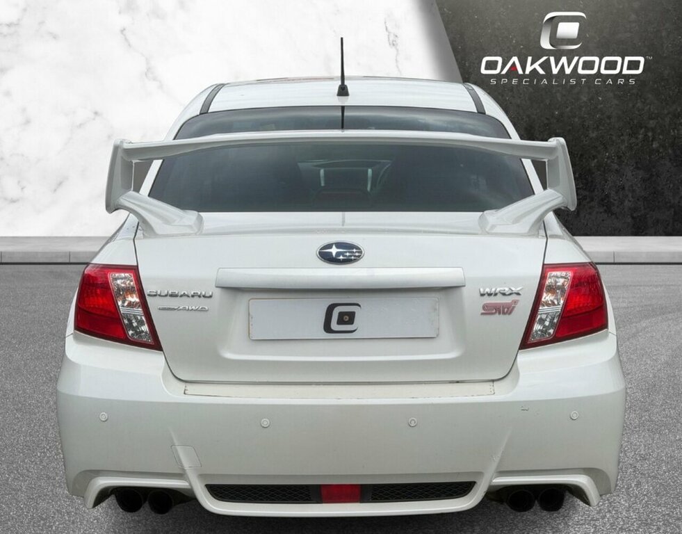 Subaru WRX STI 2.5L Type Uk White #2
