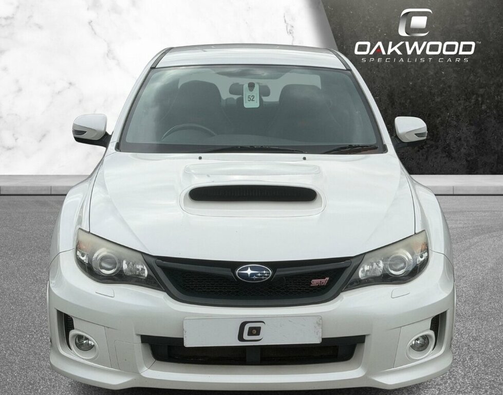 Subaru WRX STI 2.5L Type Uk White #6