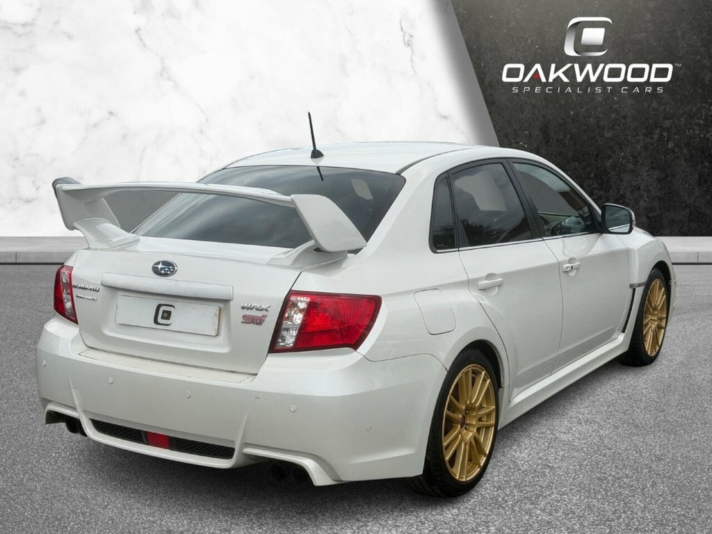 Subaru WRX STI 2.5L Type Uk White #3