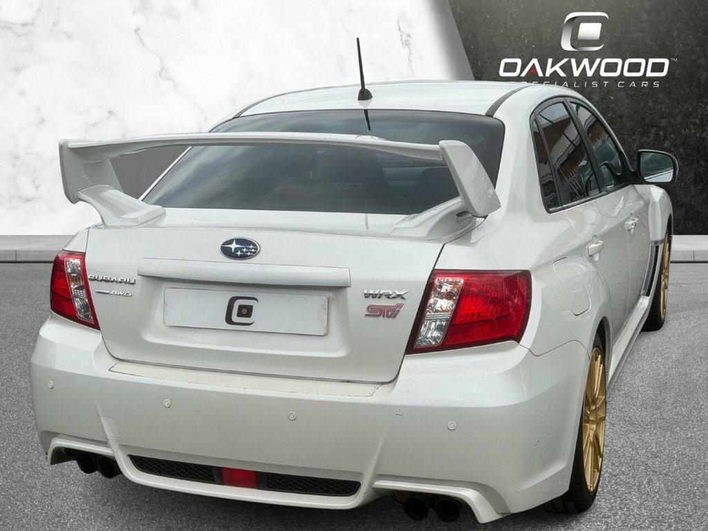 Subaru WRX STI 2.5L Type Uk White #5