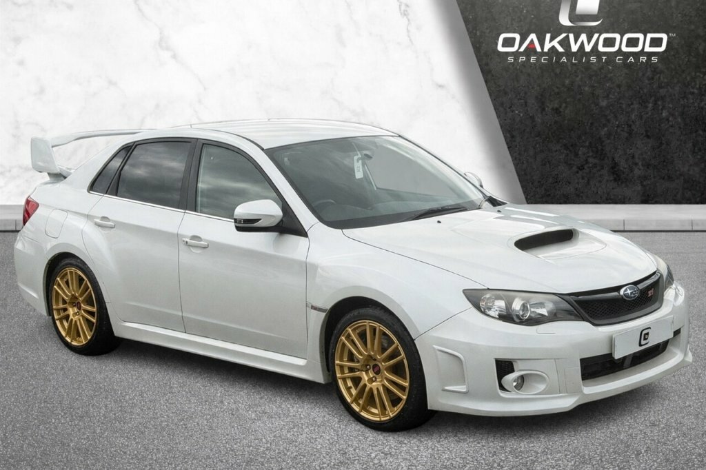 Subaru WRX STI 2.5L Type Uk White