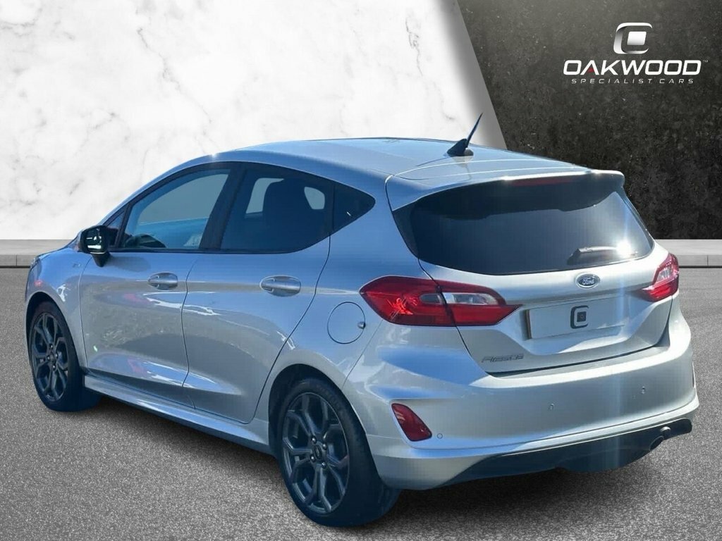 Ford Fiesta 1L St-line Edition MA70AXY Silver #6