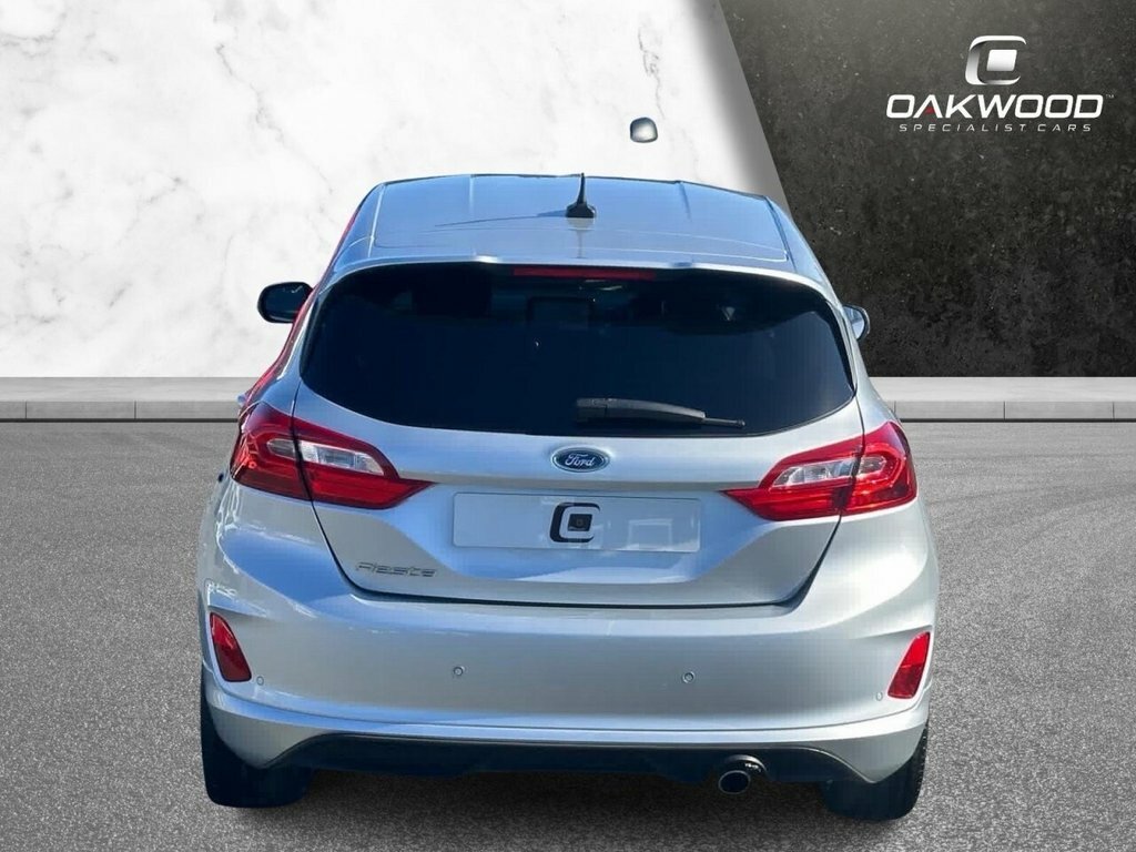 Ford Fiesta 1L St-line Edition MA70AXY Silver #4