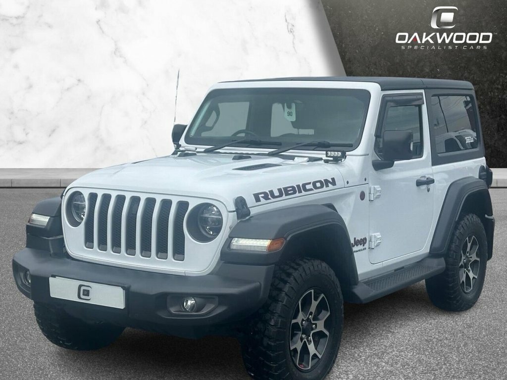 Jeep Wrangler 2L Rubicon White #6