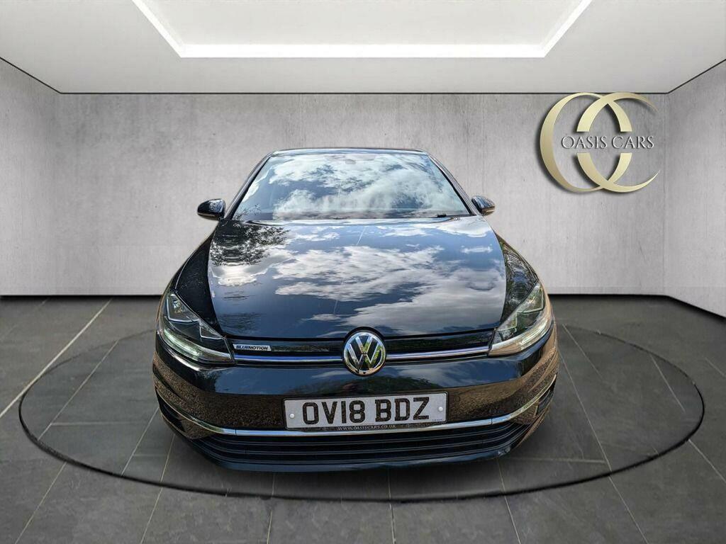 Volkswagen Golf Hatchback 1.5 Tsi Evo Bluemotion Tech Se Nav Dsg E OV18BDZ Black #2