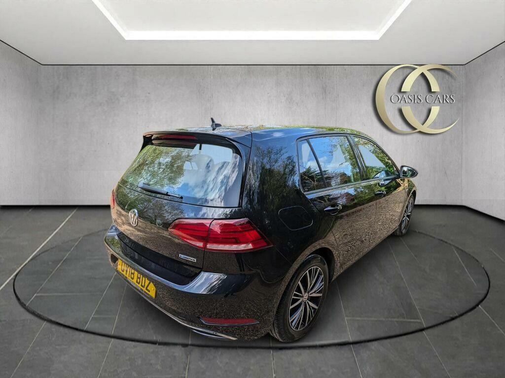Volkswagen Golf Hatchback 1.5 Tsi Evo Bluemotion Tech Se Nav Dsg E OV18BDZ Black #6